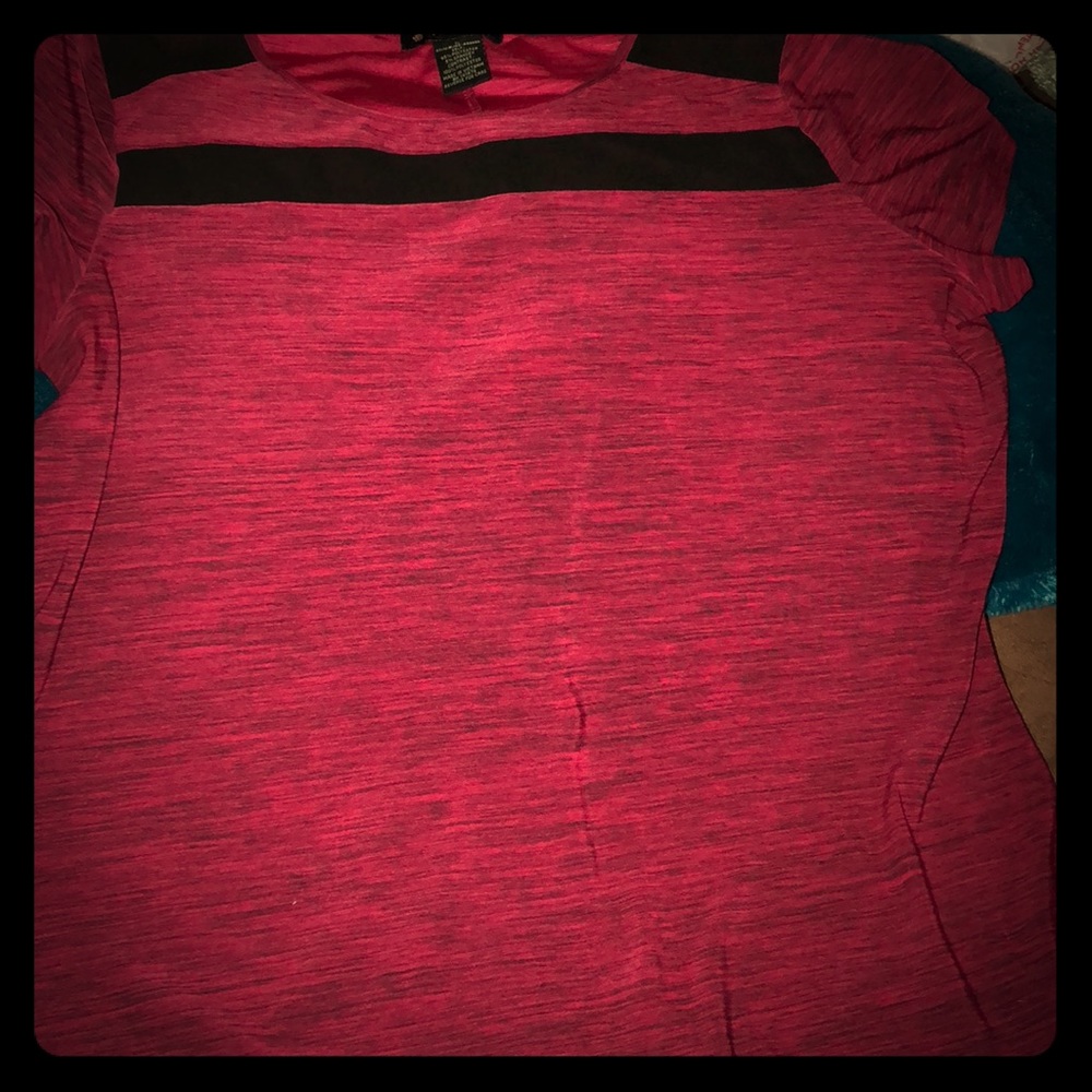 Red blouse